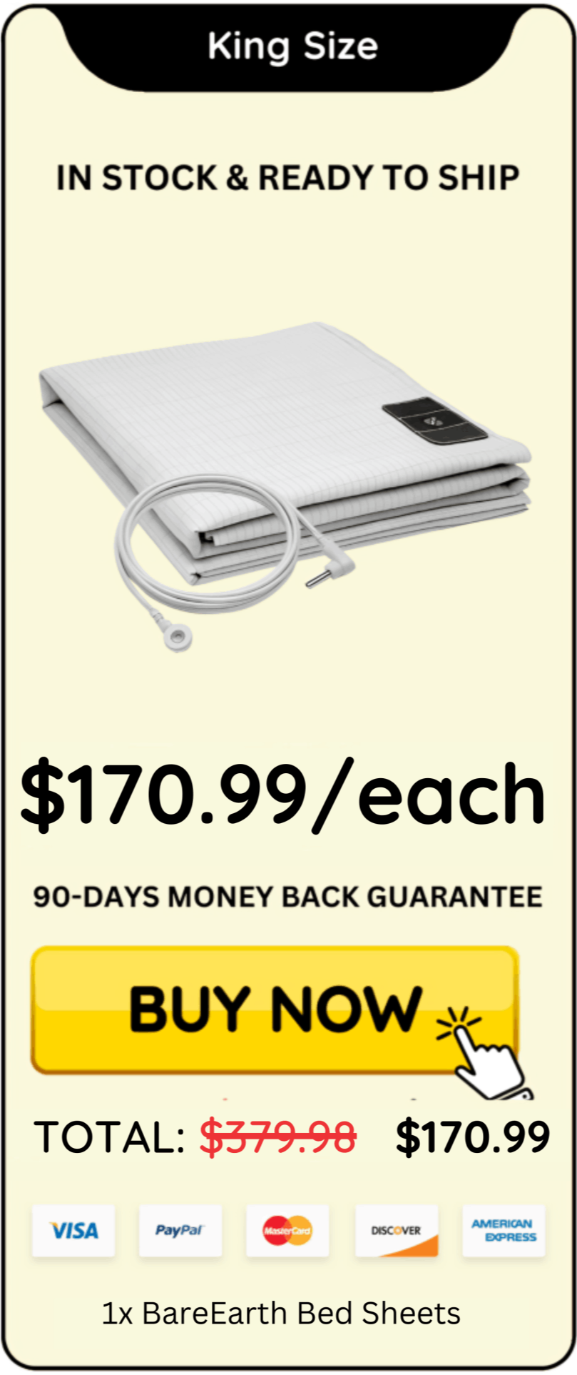 BareEarth Bed Sheets offer price 
